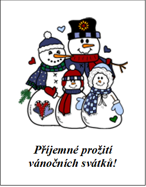  

Př�jemn� pro�it�
v�nočn�ch sv�tků!
